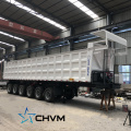 6 Axle Dumper Semi Trailer For Uzbekistan