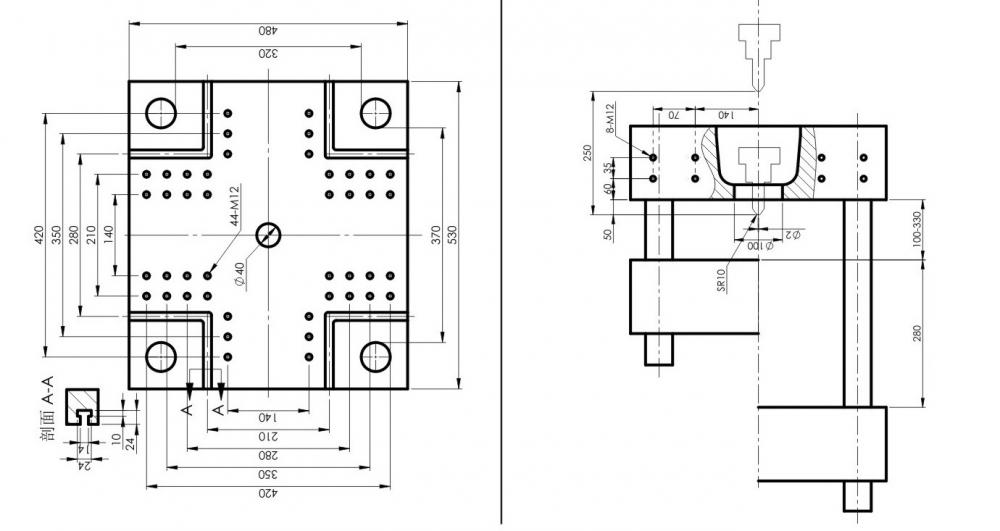 High Precision Injection Machine Mould