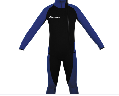 Zipper on Jacket Spearfishing Wetsuits