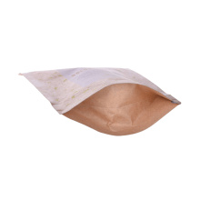Matte Material Dry FoodStand Up Kraft Paper Bag