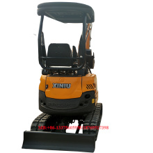 Mini excavator with swing boom 1.8T mini digger