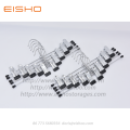 EISHO Chrome Metal Pants Hanger with Clips