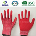 Guantes de trabajo de seguridad para jardín con látex