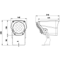 24V Outdoor Garden flood light LED city lamp