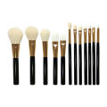 12PCS Cosmetic Brush Set for Power, Blush Eye Shadow Eyeliner Makeup