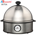 Omelet & Soft Medium Hard-Boiled Electric Egg Cooker with Auto-Off Buzzer and Stainless Steel Tray 7 Egg Capacity Egg Boiler