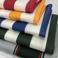 Oxford fabric 100%polyester Stripes for outdoor 1000hours waterproof and sunproof oxford Awning fabric