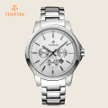 Hot Sale Best Fashion Stainless Steel Band Chronograph Hommes Montres 2016 Alloy Business Wrist Watch 72229