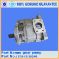 Komatsu gear pump 705-12-35240 WA420-3 wheel loader spare parts