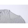 Мужской трикотажный мягкий пуловер из акрила / шерсти с v-образным вырезом