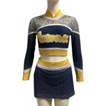 Spakle Mesh Stoff Little Girls Cheer Uniformen