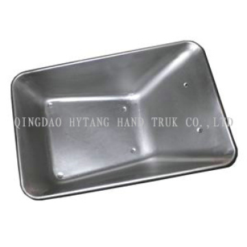 bandeja de 28 rueda carretilla metal galvanizado