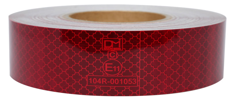 ECE-R104-Conspicuity-Marking-Type-Red