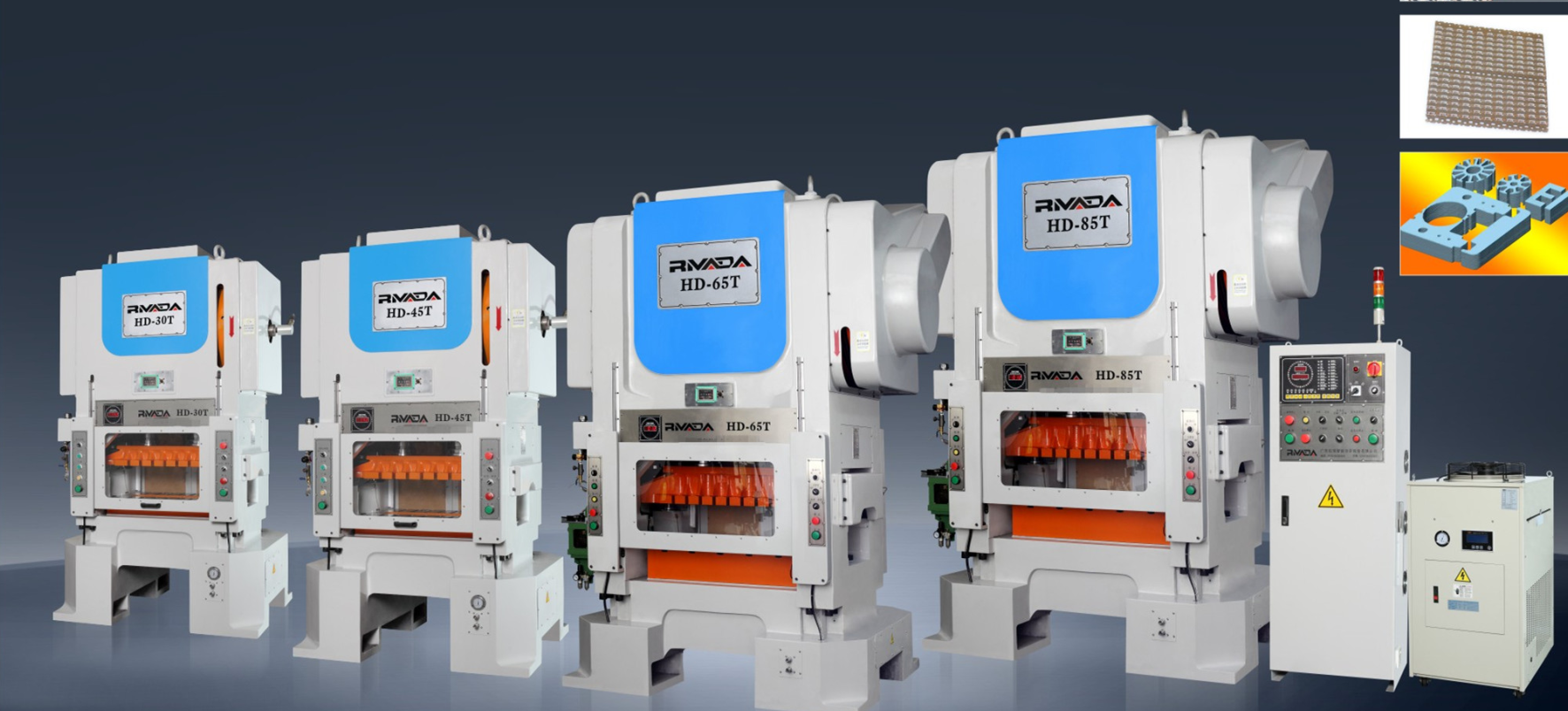 H frame high speed press machine