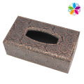 Fashion Design Leather Tissue Box (ZJH075)