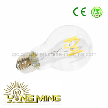 4W COB A60 Светодиодная лампа накаливания с CE RoHS