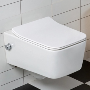 Koreanische Toilette Bidet Wall Toilette Bidet Düse Keramik Sanitär Bidettoilet