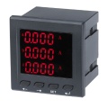 LED display energy meter for three phase