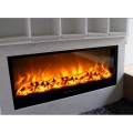 Simulated Flame Heater Remote Control Electric Fireplace