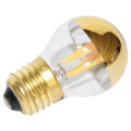 CE RoHS Bulbo del filamento del LED 1.5W con el espejo del oro