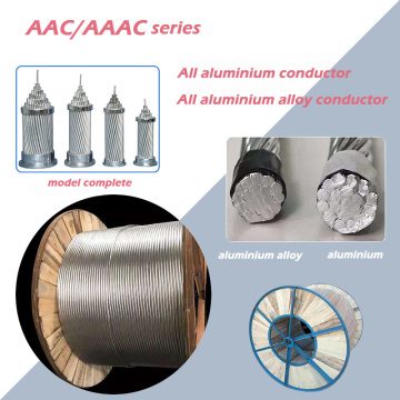 Cabo de alimentação aérea PVC/PE isolada/aac aac ACSR AL.LOLY Cabos condutores Cabos de energia de tensão de fio