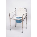 Chaise de commode de chevet pliante en acier 3 en 1