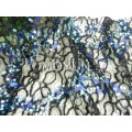 SPIDE LACE WITH 5MM +9MM SEQUIN EMBD 50/52"