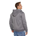 Winter Men's Fashion Solid Color Hooded Sweatshirt Coat