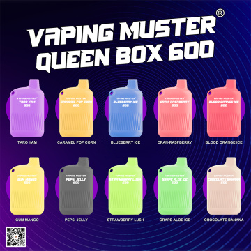 Reine Box E-cigarette 600 bouffées