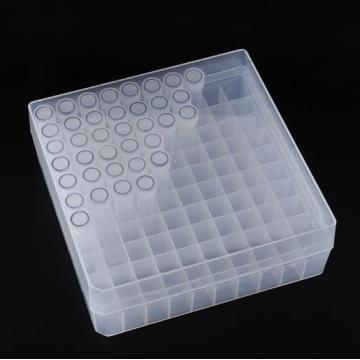 Plastic Freezing Box Cryo Tube Box 100 Places