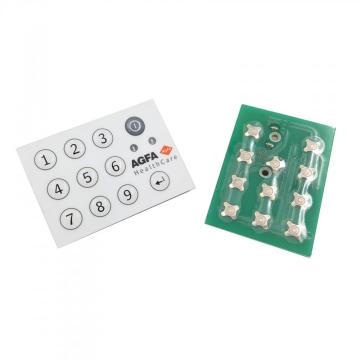 Microwave LED Membrane Keypad Repair Switch Customization