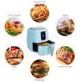 Friteuses à Air chaud électriques four cuiseur sans huile panier antiadhésif pour friteuse rapide et plus saine des aliments frits 5.5L friteuse à air numérique