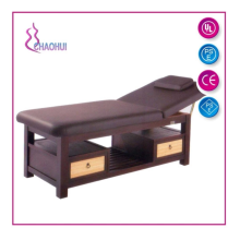 Wood Massage Bed with high density sponge