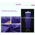 Solid Microfiber Brused Two Sides with Very Soft Hand Feeling for Home Textile