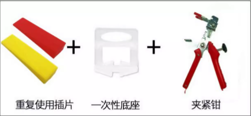 Common wall tile gap leveler Common wall tile gap leveler
