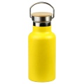 350ml Edelstahl-Wasserflasche mit Bambusdeckel