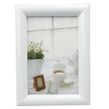 White Round Profile 4x6inch Photo Frame