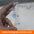 Custom Demetalation Pass Hologramm Heißprägefolie