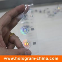 Custom Demetalation Hologramm Heißprägefolie