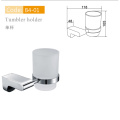 Kaiping Accessoires de salle de bain Porte-gobelet en chrome et porte-gobelet