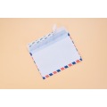 C6 White Airmail Envelope for Stationery