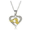 Кольцо ожерелья оптовой цепи привесное ожерелье желтого золота ювелирных изделий диаманта