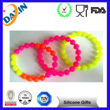 Ritzy Dentición Acontece Silicona Joyería Baby Teething Perla Pulsera