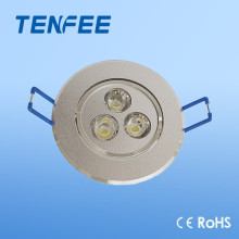 3W low decay led ceiling light flush mount