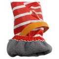 Stripe Red PU Wasserdichter Regen Handschuh / Regen Handschuh / Regenmantel mit Knopf für Baby / Kind