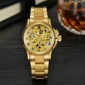 custom face bling bling mechanical lady wrist watch