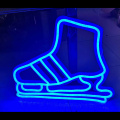 SKIING LED NEON ILLUMINATED SIGNAGE