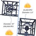 Outdoor High Pressure Cast Iron Propane Burner