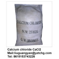 Chlorure de calcium de poudre blanche anhydre de catégorie industrielle 95%min pour la boue de forage