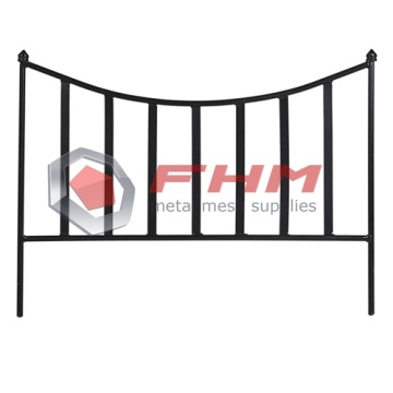 Black Metal Fencing Border for Dogs Edge Outdoor